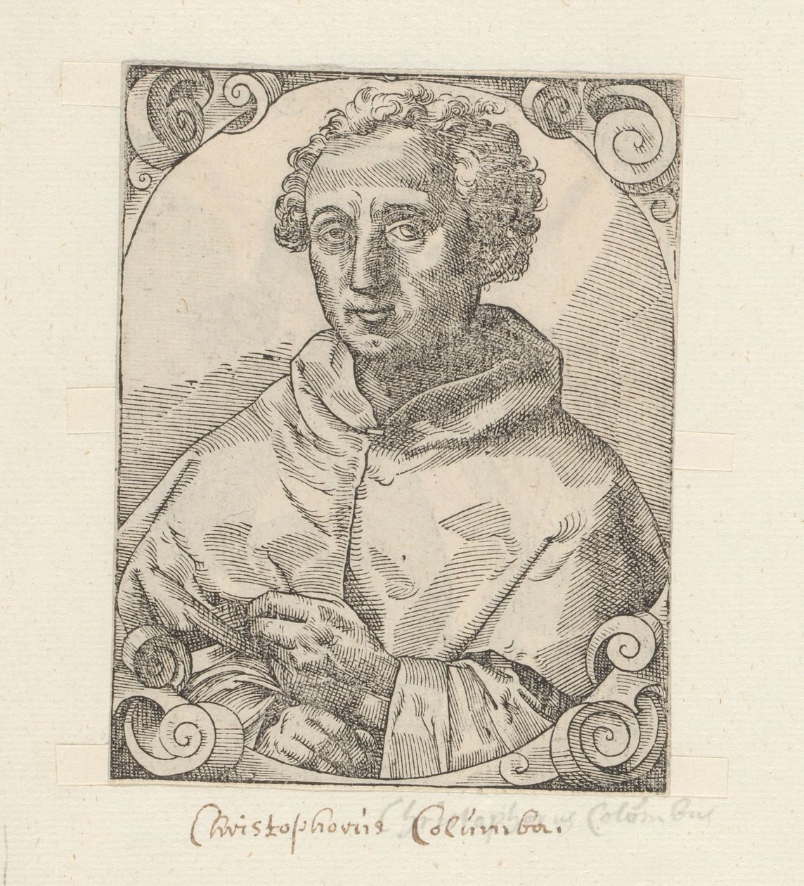 Retrato de Cristóbal Colón de Anonymous