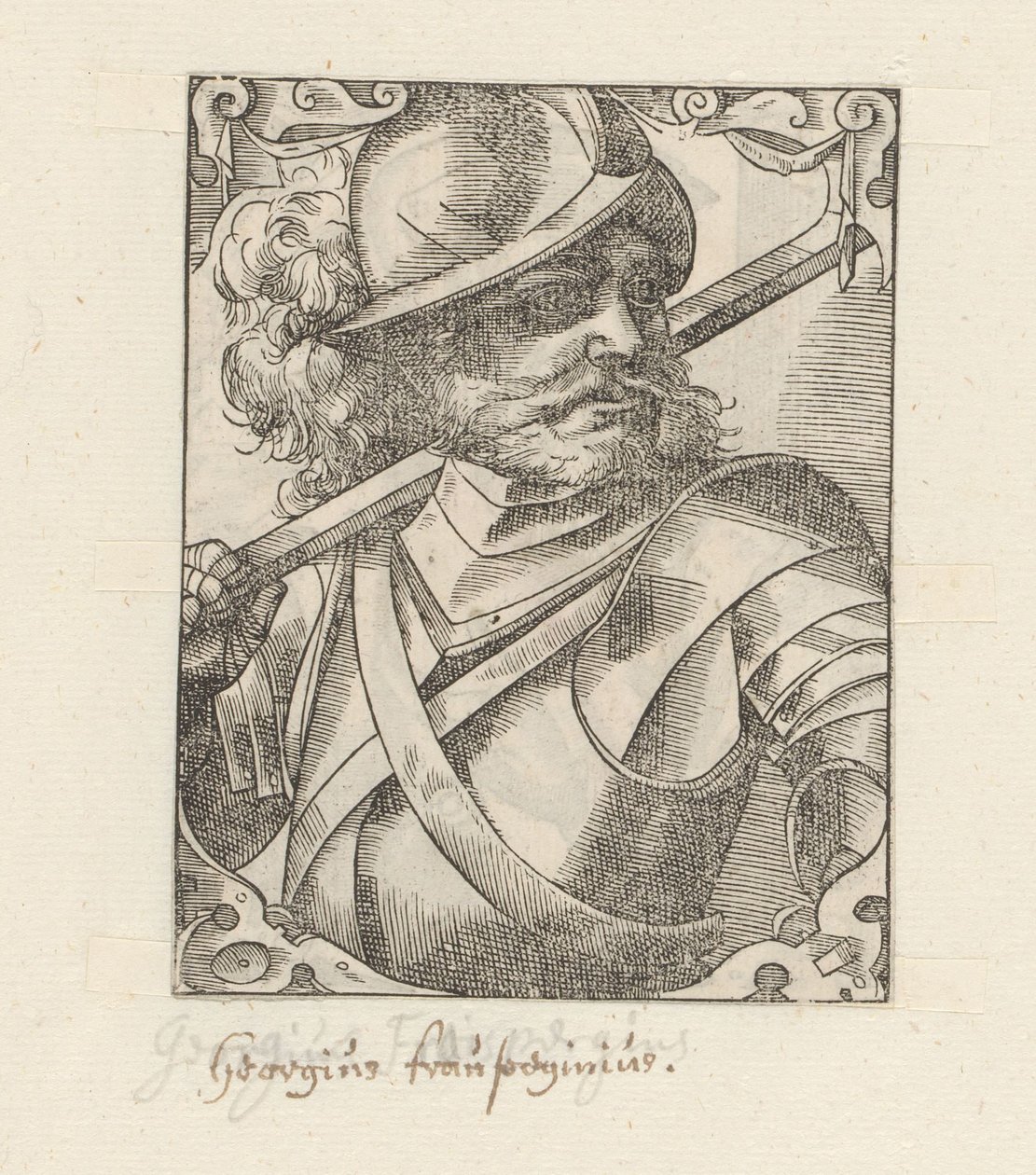 Retrato de Georg von Frundsberg de Anonymous