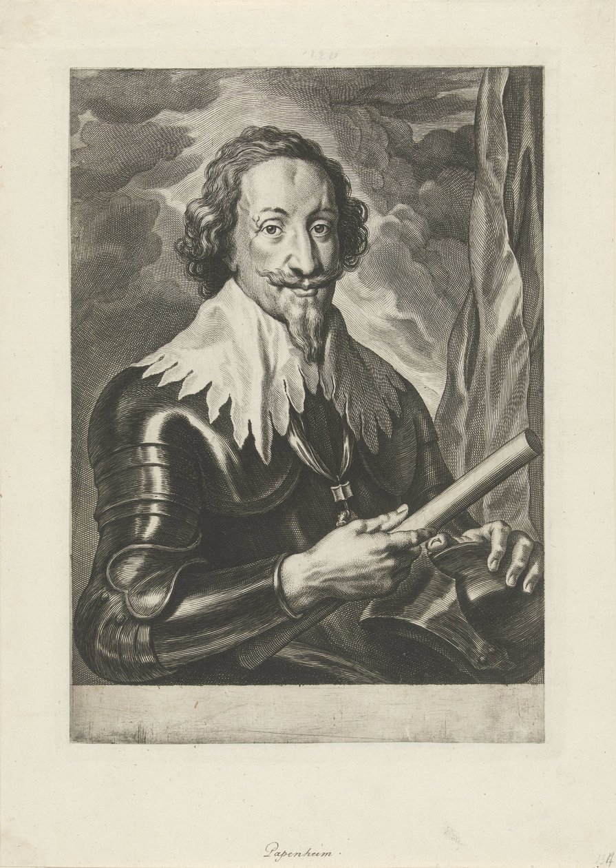 Retrato de Gottfried Heinrich, Conde de Pappenheim de Anonymous