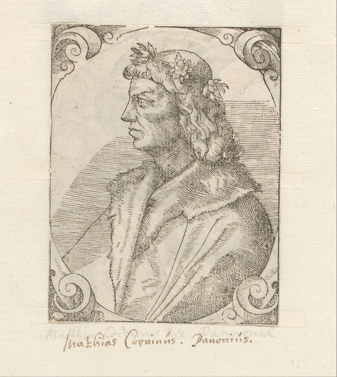 Retrato de Matías Corvino de Anonymous