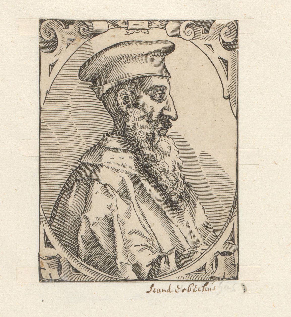 Retrato de van Skanderberg de Anonymous