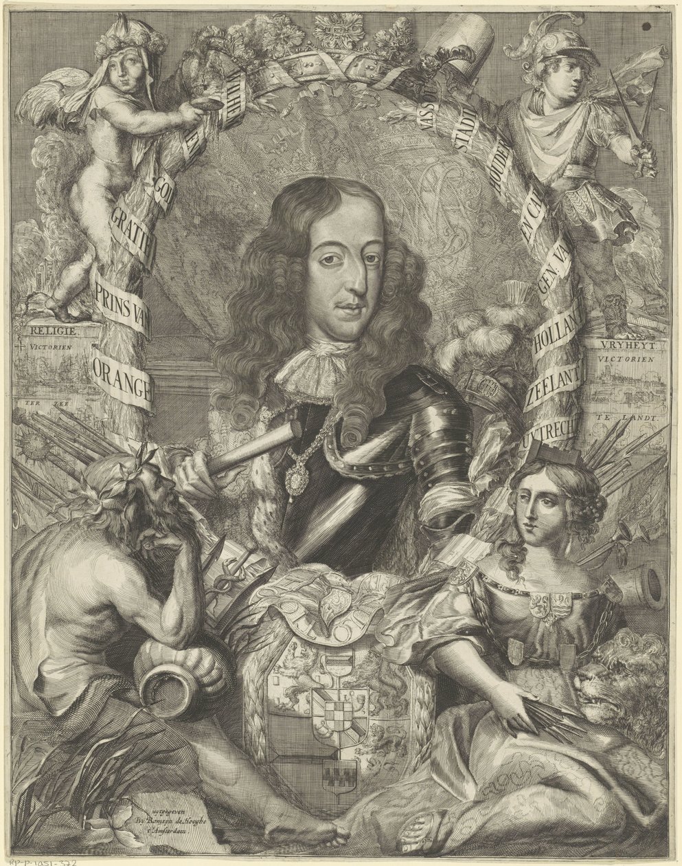 Retrato de Guillermo III, Príncipe de Orange de Anonymous