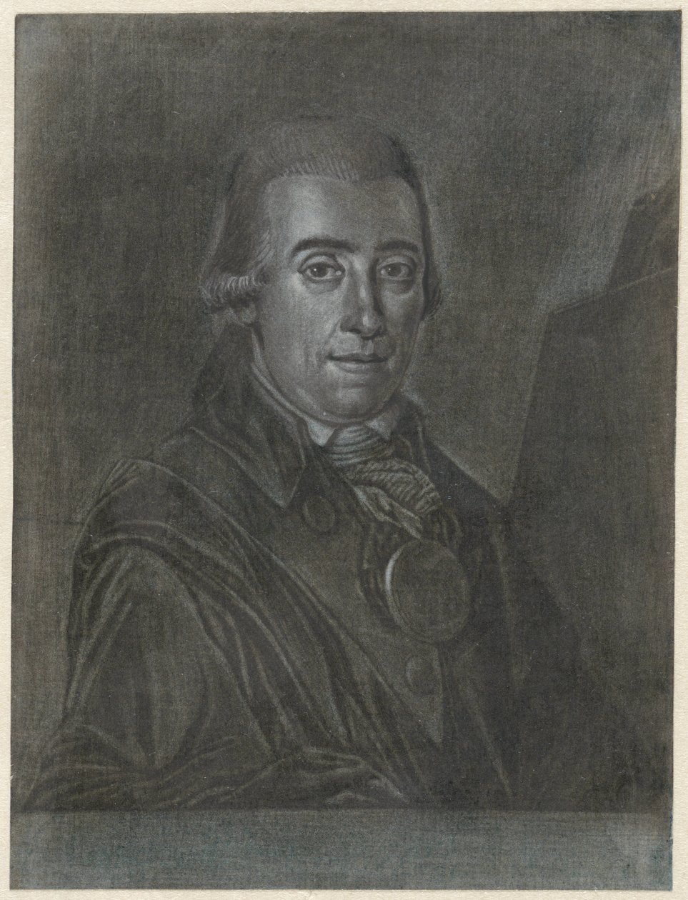 retrato de un pintor de Anonymous