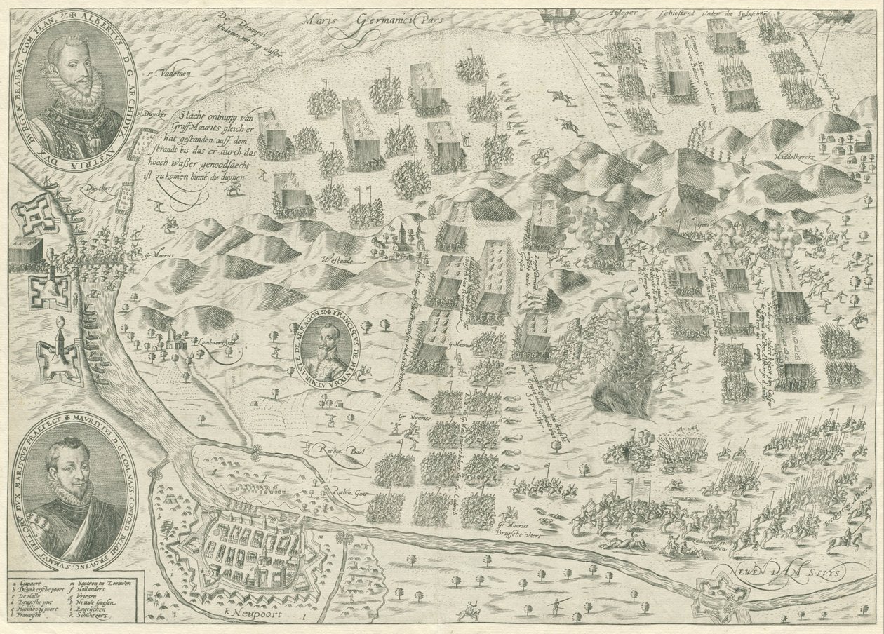 Batalla de Nieuwpoort, 1600 de Anonymous
