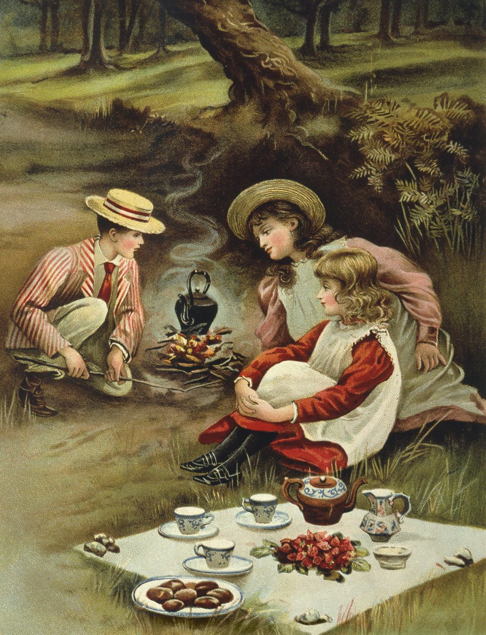 El picnic de los niños de Anonymous
