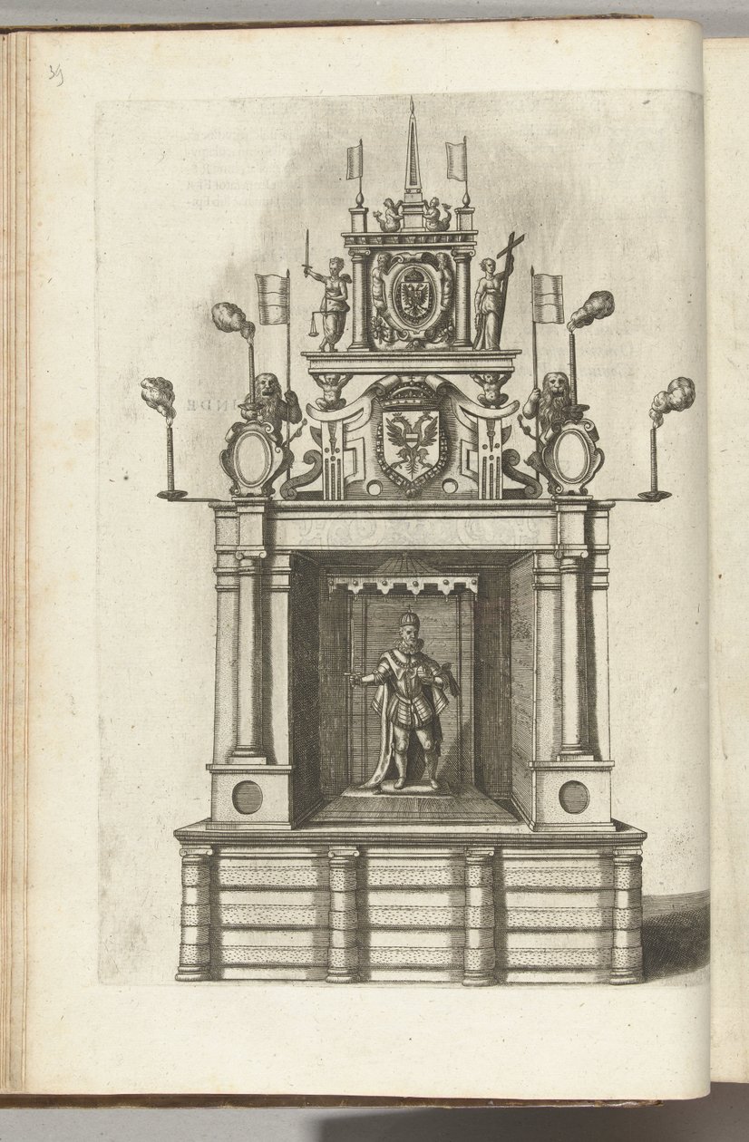 Escena con el emperador Fernando I, 1594 de Anonymous