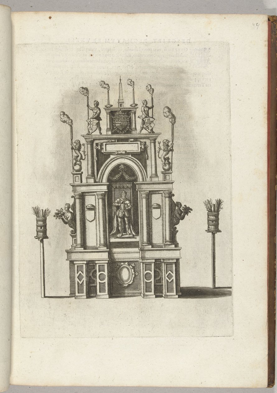 Escena con el emperador Maximiliano II, 1594 de Anonymous