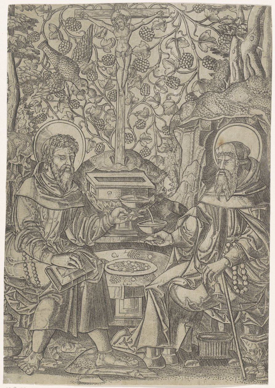 Dos Santos con Cristo como Fons Vitae de Anonymous