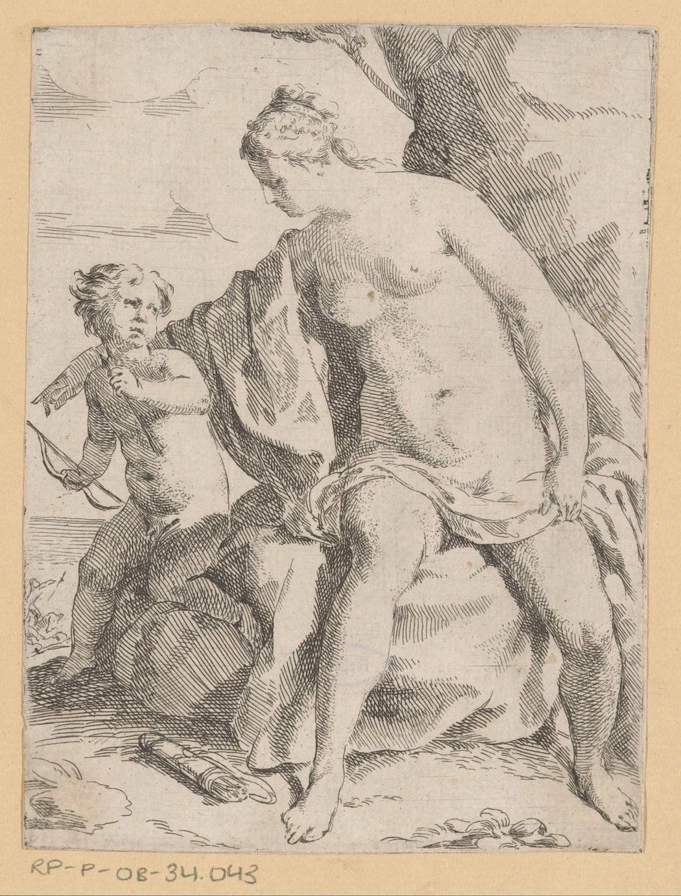 Venus en Cupido de Anonymous