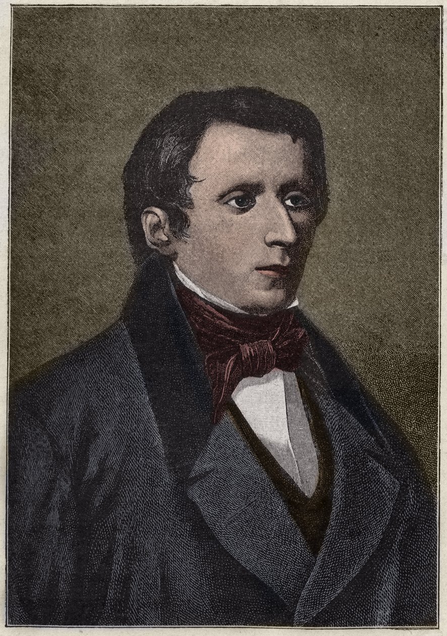 Giacomo Leopardi (1798-1837), poeta italiano de Anonymous Anonymous
