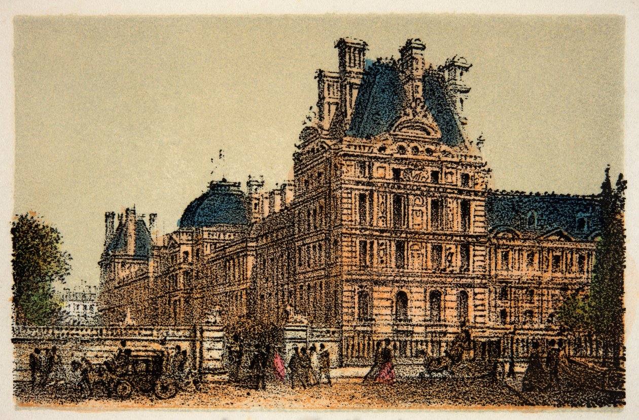 París en 1874: Las Tullerías, Colección privada de Anonymous Anonymous