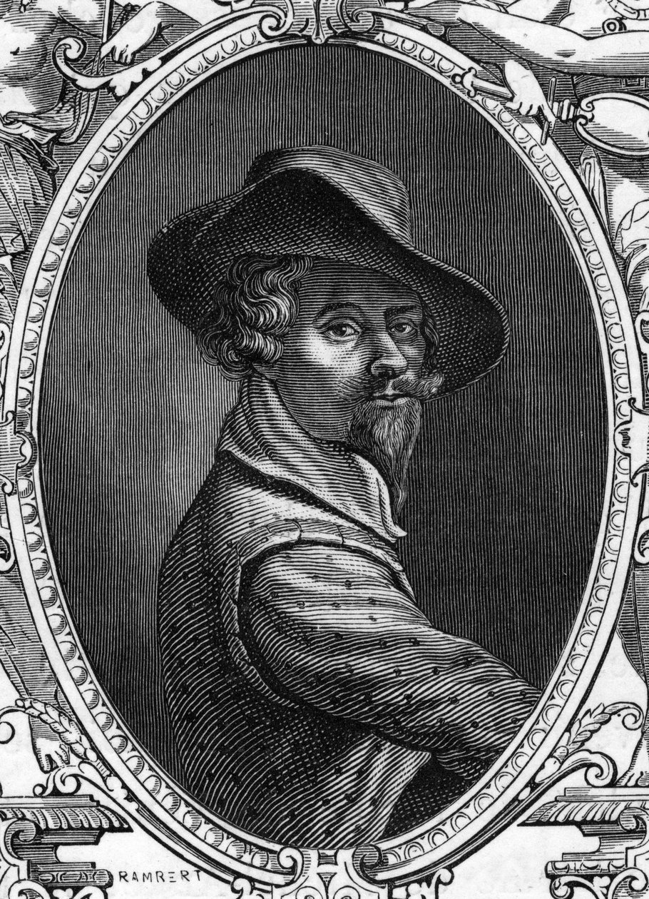 Retrato de Annibale Carracci (Annibal Carrache de Anonymous Anonymous