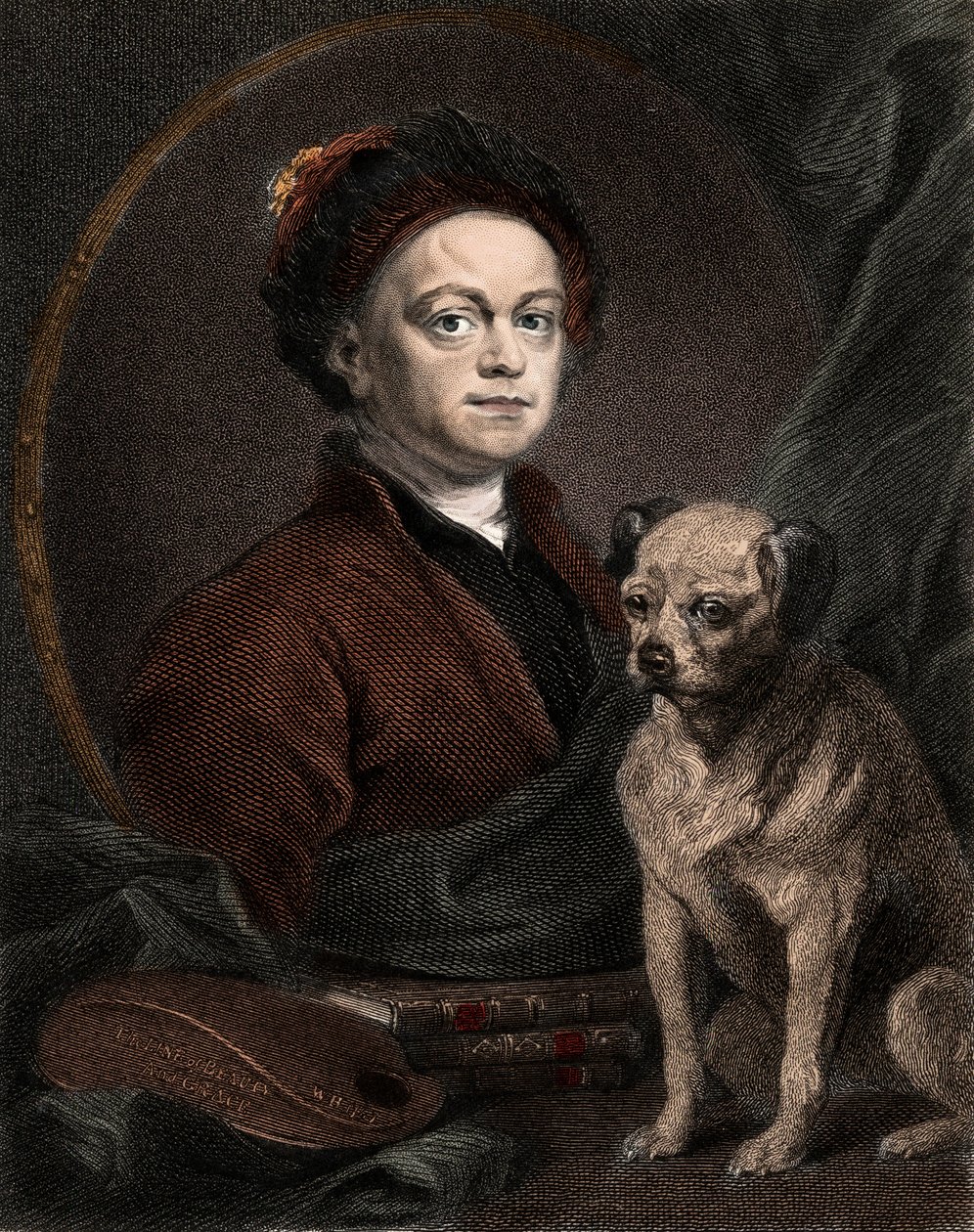 Retrato de William Hogarth de Anonymous Anonymous