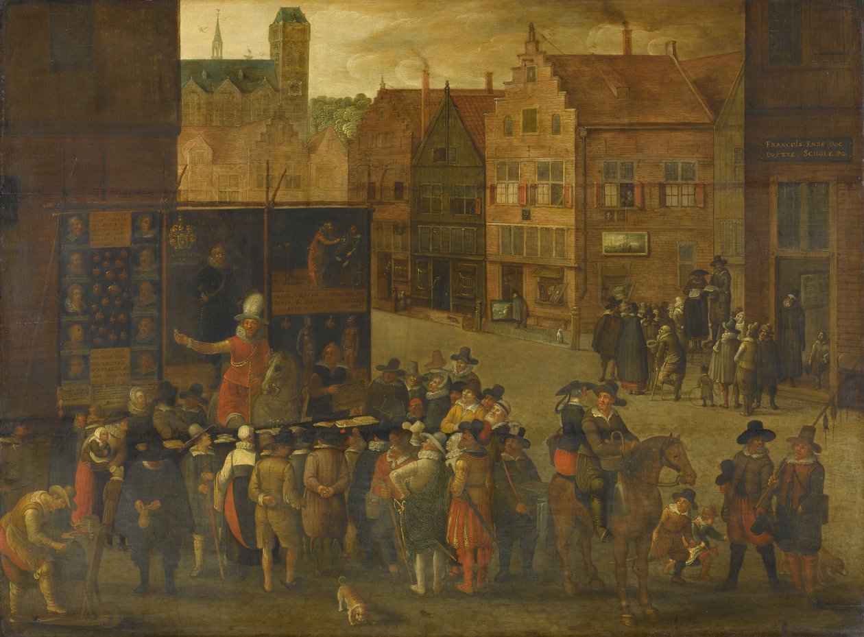 El curandero, c.1619-25 (óleo sobre tabla) de Anonymous Anonymous