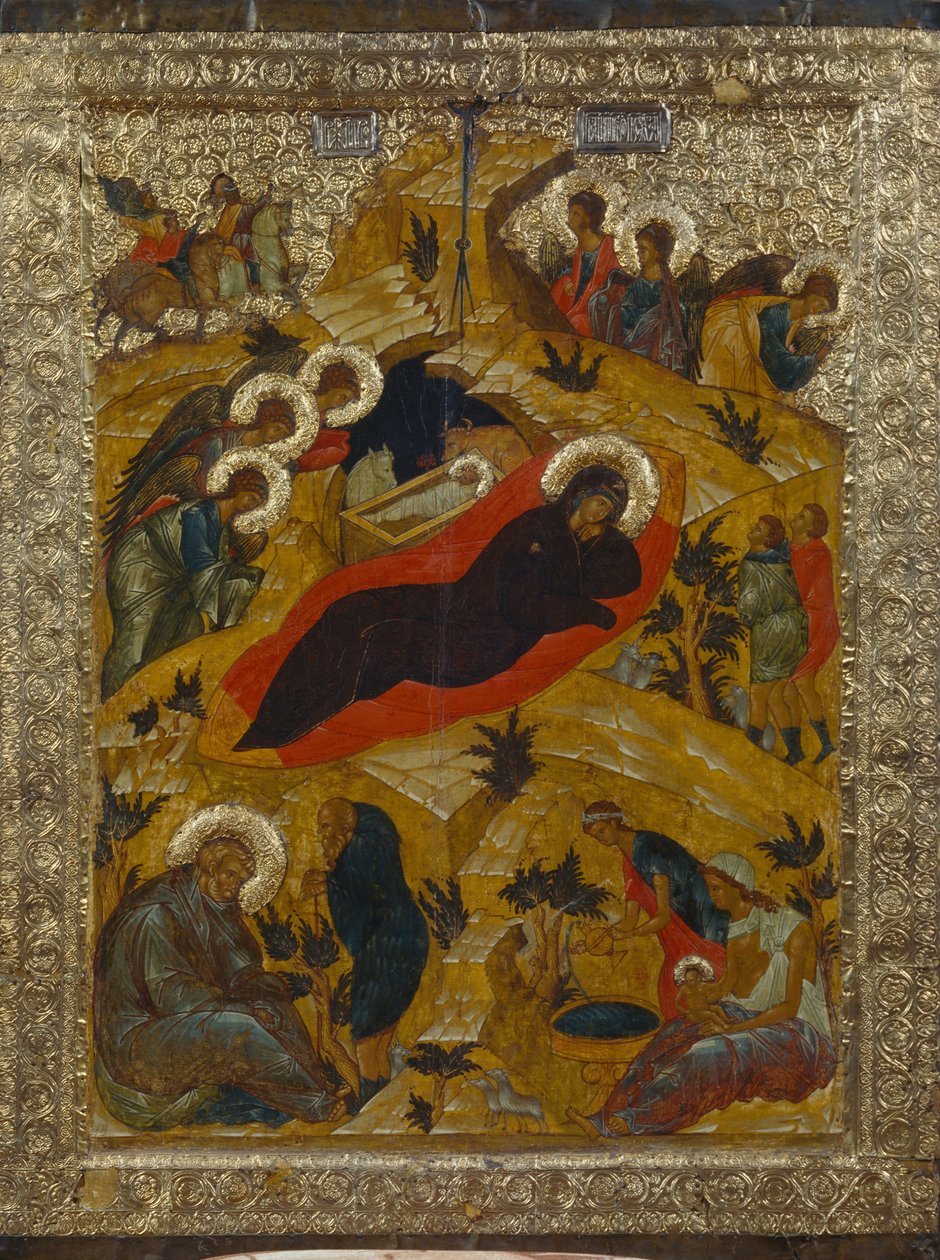 La Natividad de Anonymous Russian icon painter