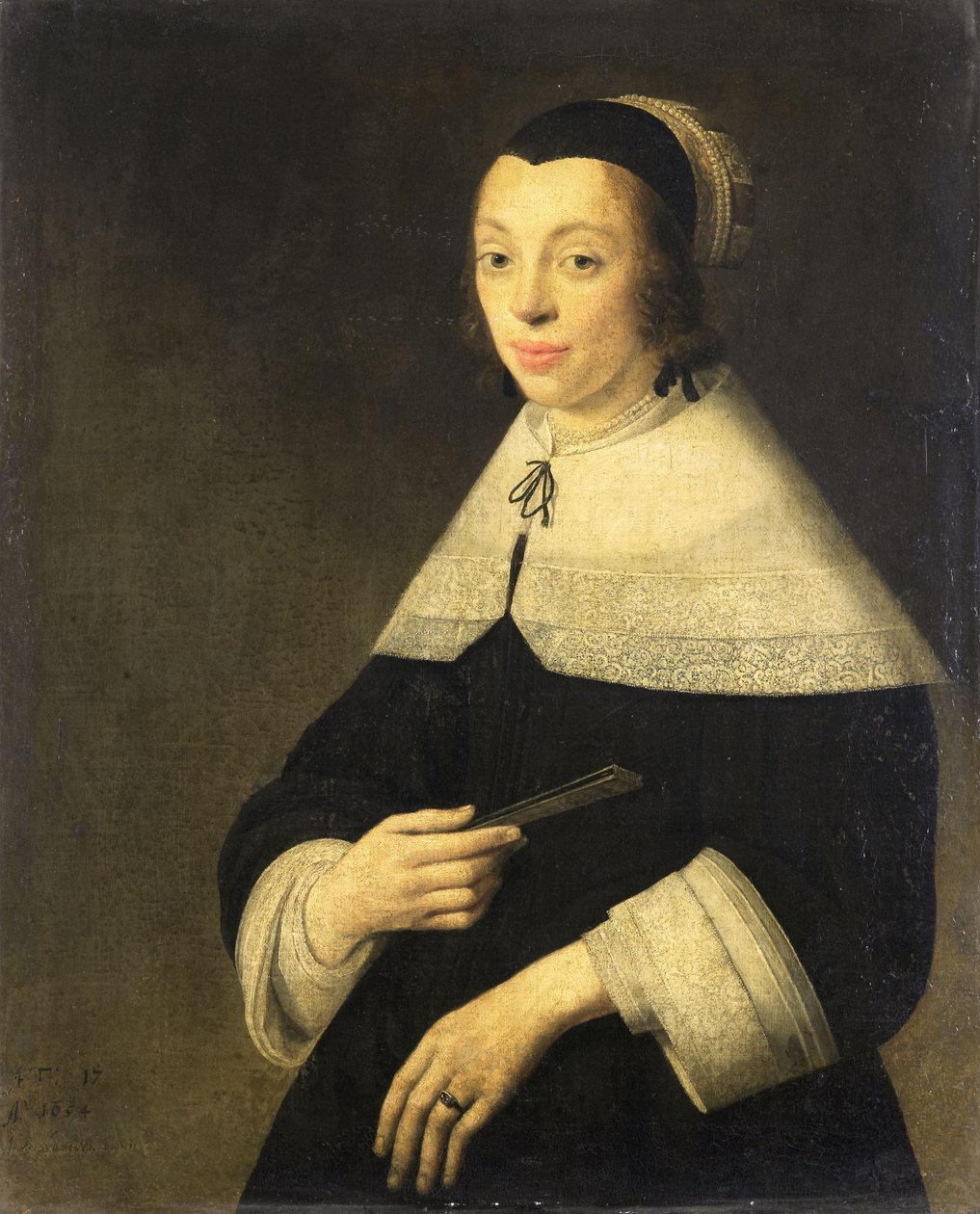Retrato de una mujer joven de Anthonie Palamedesz