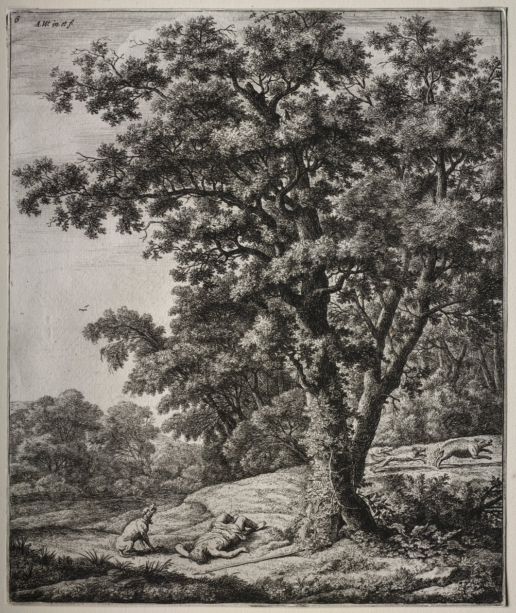 La muerte de Adonis de Anthonie Waterloo