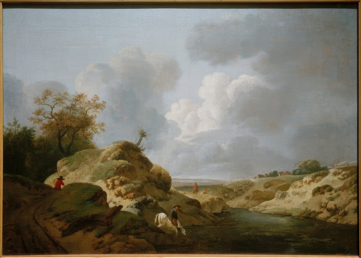 Paisaje de dunas de Anthonie van Borssom