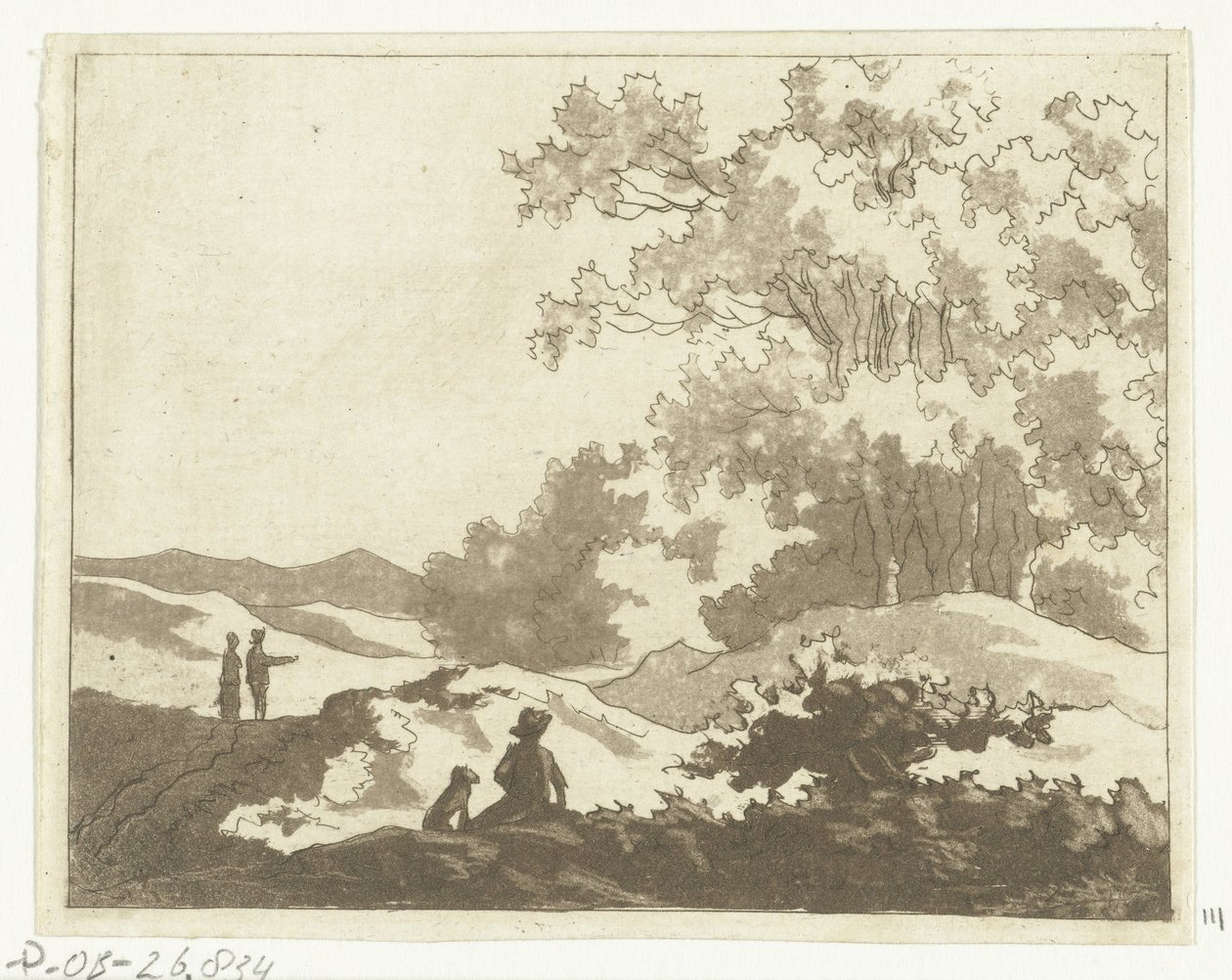 Paisaje de dunas de Anthonie van den Bos
