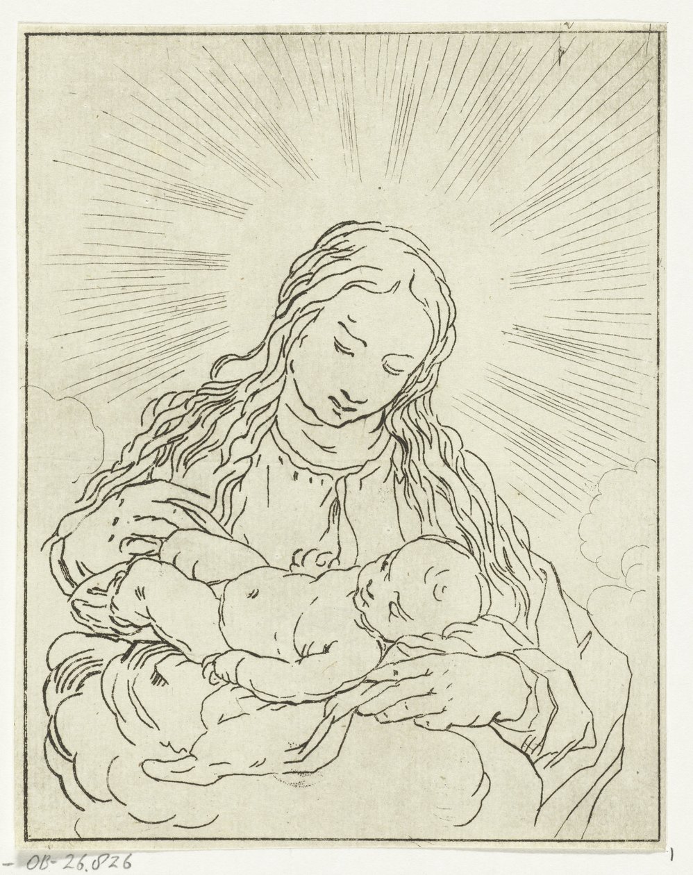 María con niño de Anthonie van den Bos