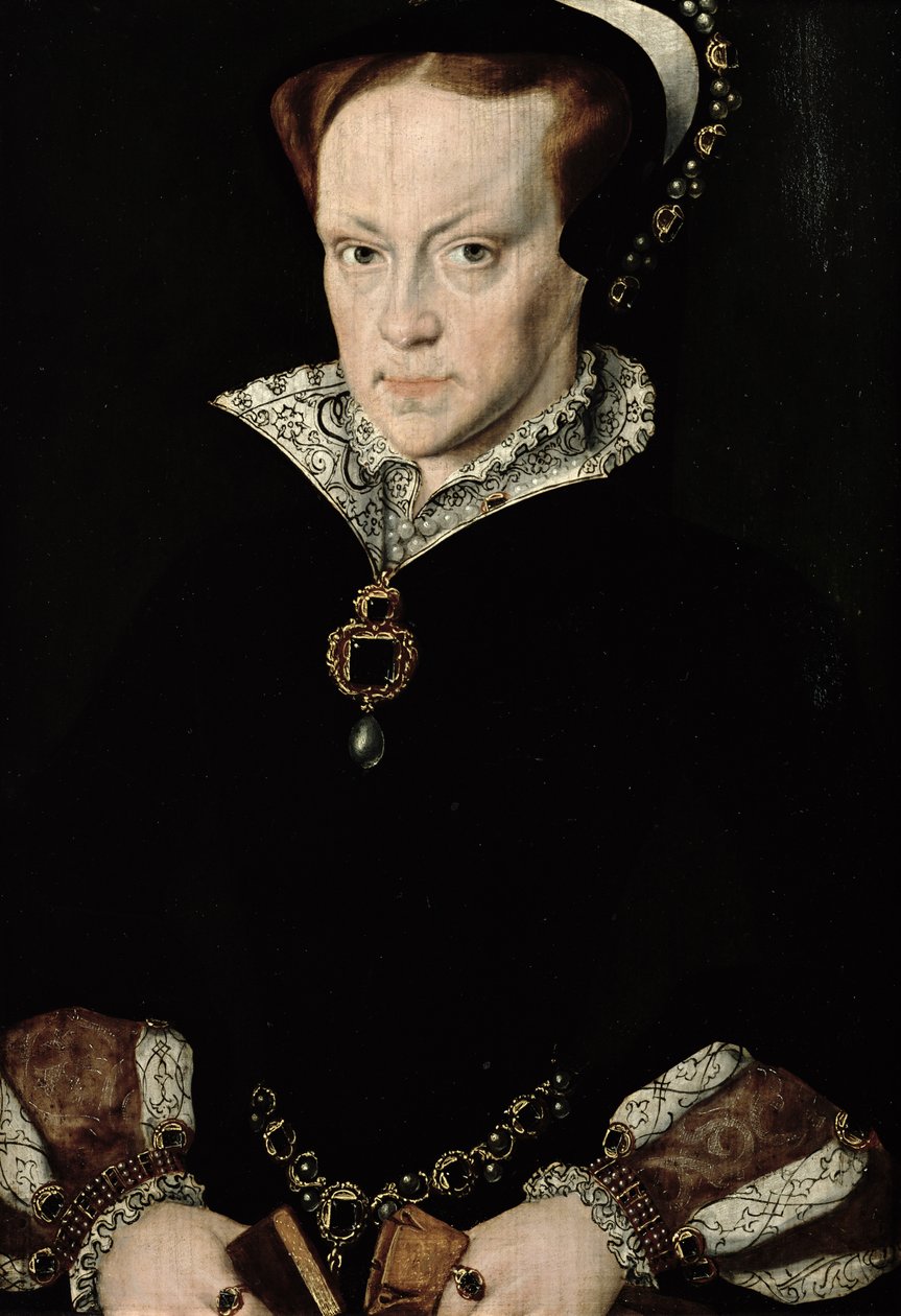Reina María I (1516-58) de Inglaterra de Anthonis van Dashorst Mor