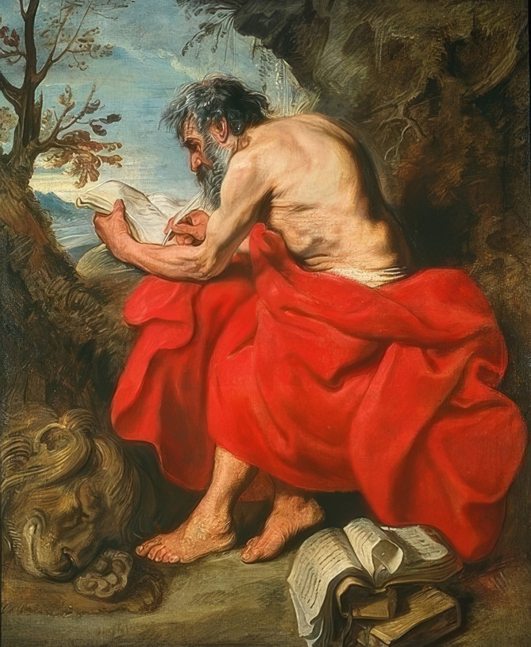 San Jerónimo. Alrededor de 1615/16 de Anthony van Dyck