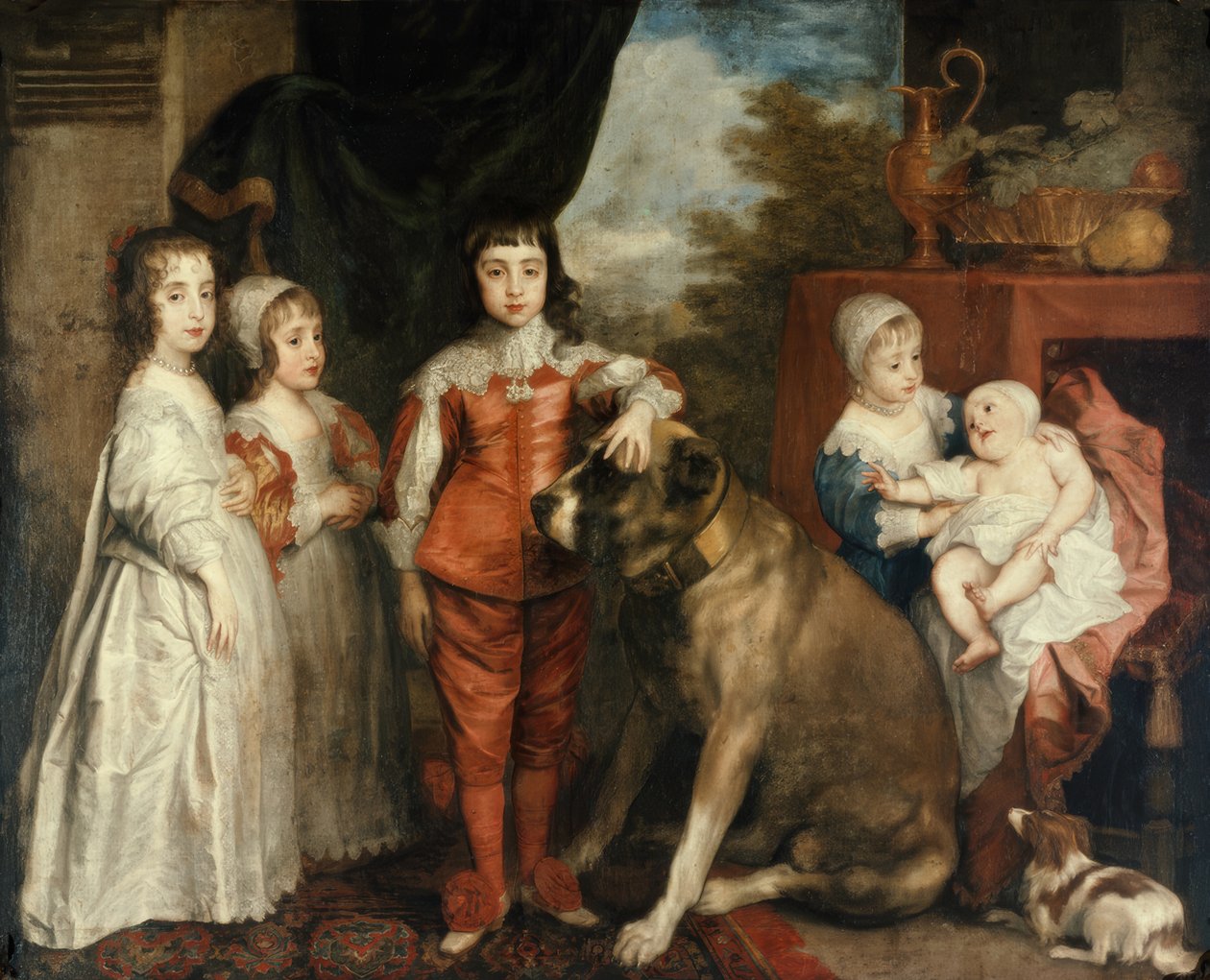 Los hijos de Carlos I de Inglaterra de Anthony van Dyck