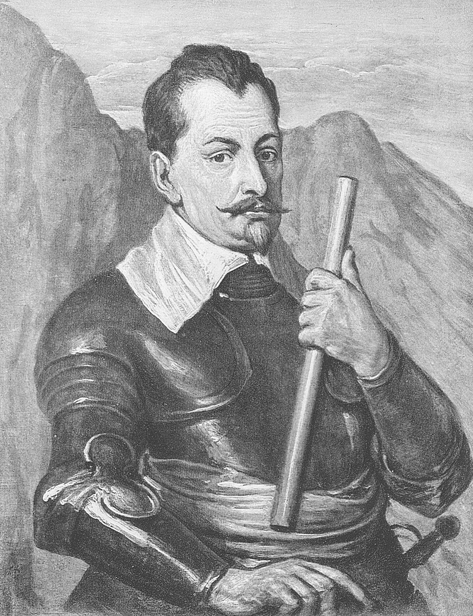 Albrecht von Wallenstein de Anthony van Dyck