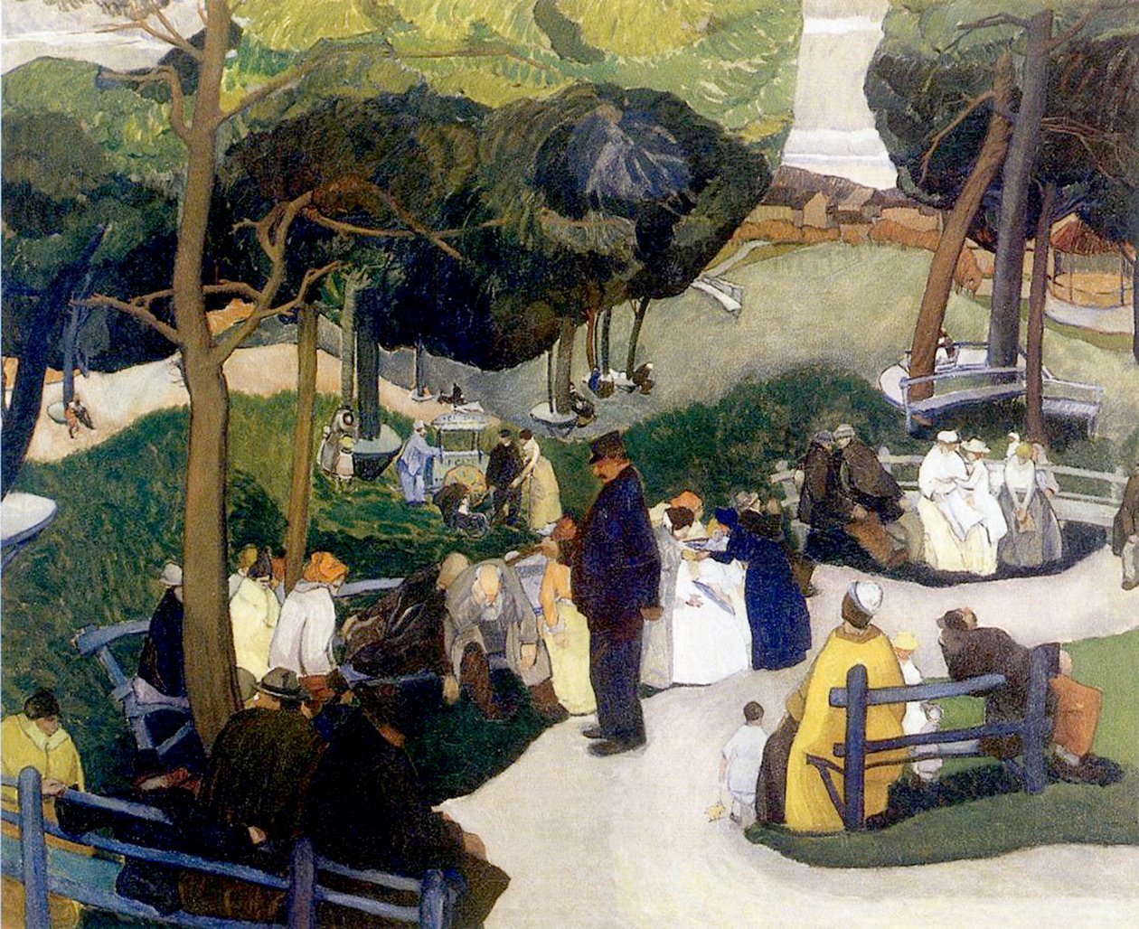 En el parque, 1922 de Anthony Angarola