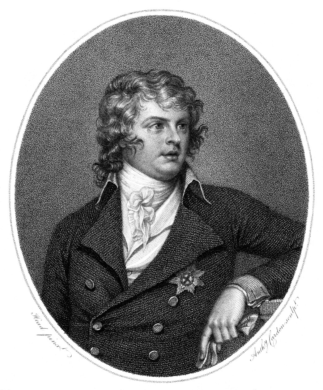 Príncipe Augusto Federico, 1801 de Anthony Cardon