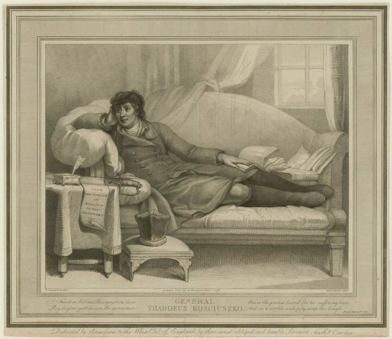 Tadeusz Kosciuszko 1746-1817 de Anthony Cardon