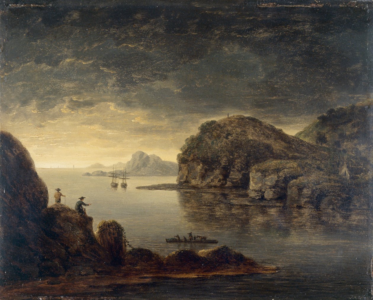Vista en Glamorganshire, siglo XVIII de Anthony Devis