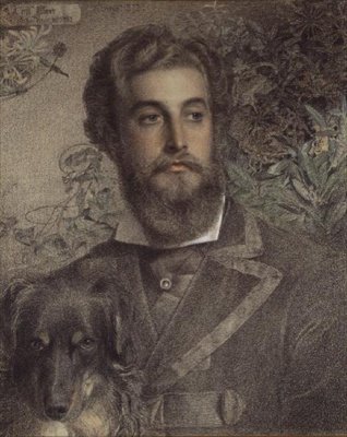 Retrato de Cyril Flower de Anthony Frederick Augustus Sandys