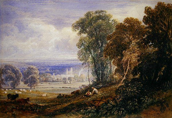 Abadía de Byland de Anthony Vandyke Copley Fielding