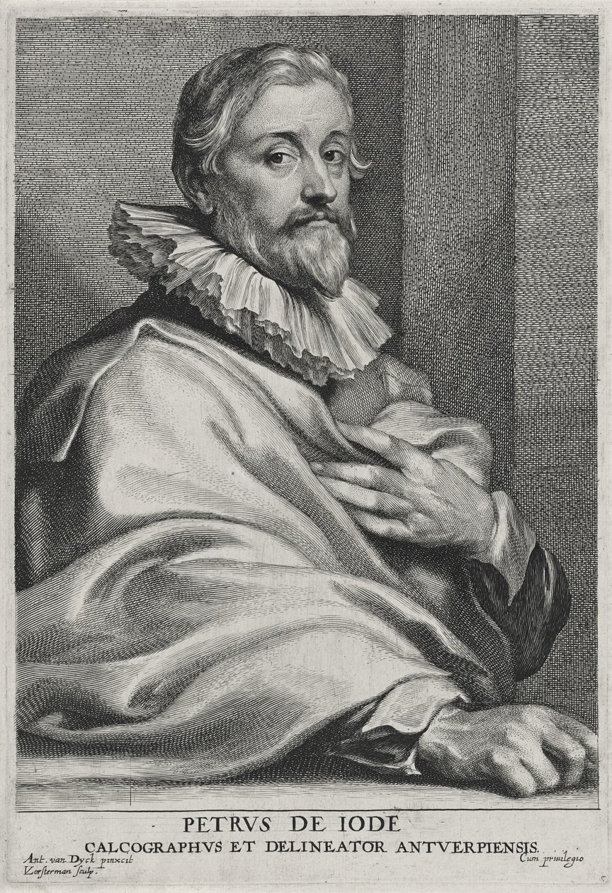 Pieter de Jode [el Viejo] de Anthony van (after) Dyck