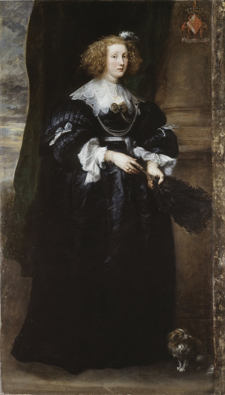Retrato de Maria de Raet de Anthony van Dyck