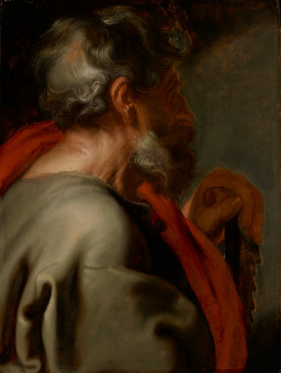 El Apóstol Simón, c.1618 de Anthony van Dyck