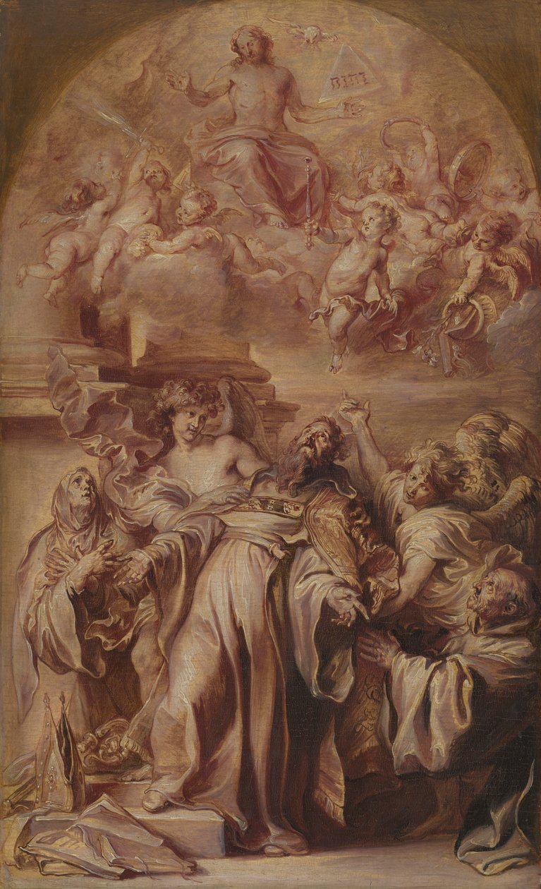 El éxtasis de San Agustín de Anthony van Dyck