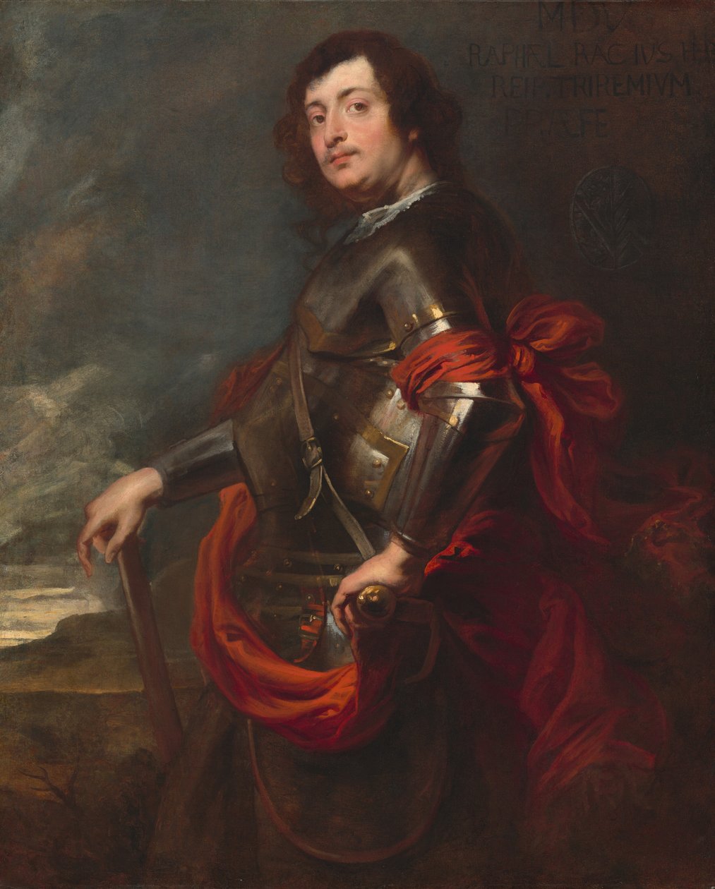 El prefecto Raffaele Raggi, c. 1625 de Anthony van Dyck