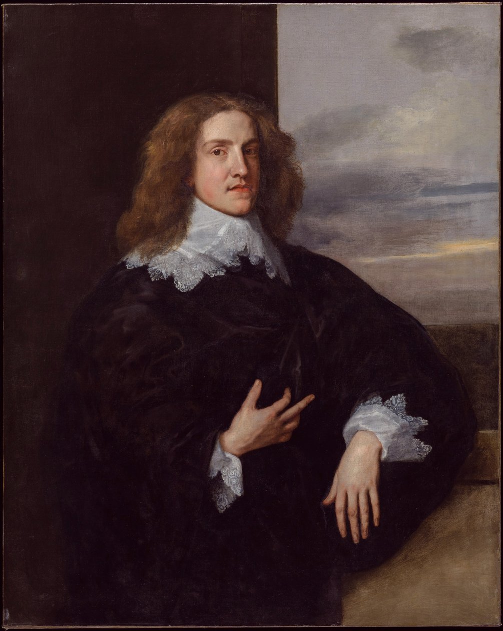Joven caballero (¿Conde de Downe) de Anthony van Dyck
