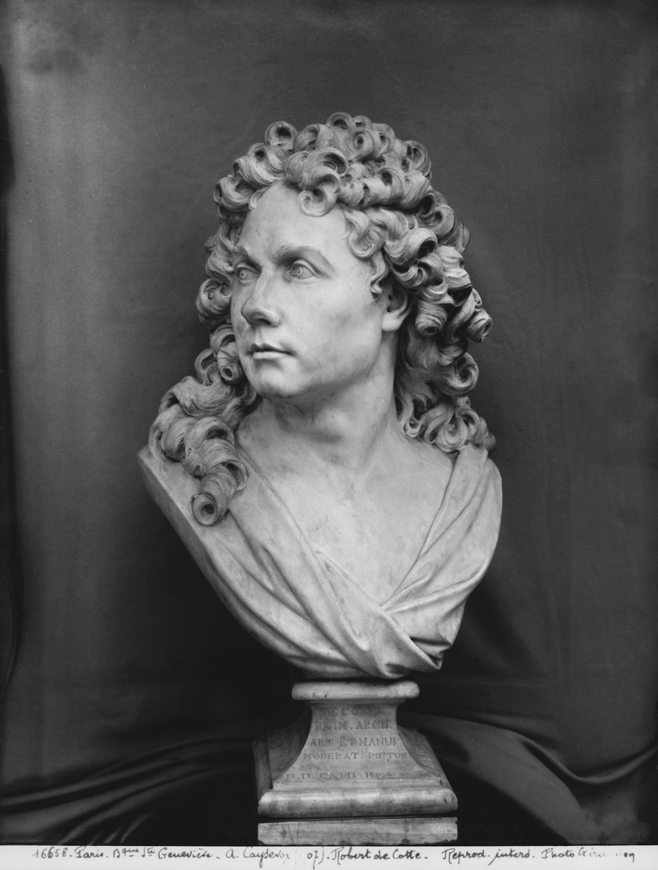 Busto de Robert de Cotte, 1707 de Antoine Coysevox