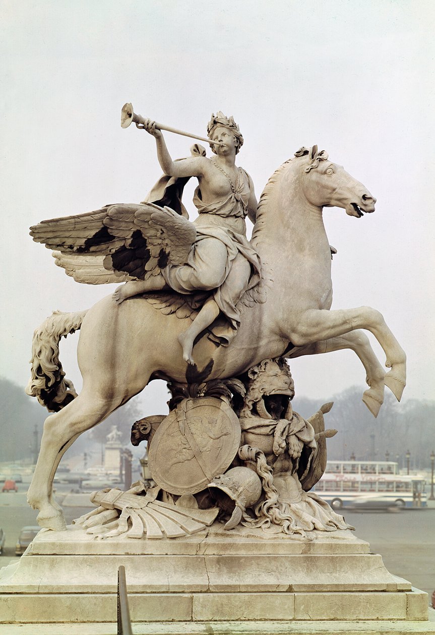 La Fama Montando a Pegaso (