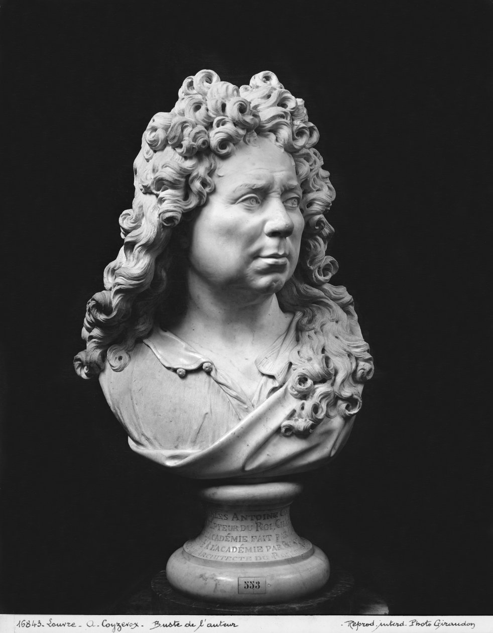 Autorretrato, c.1680-93 de Antoine Coysevox