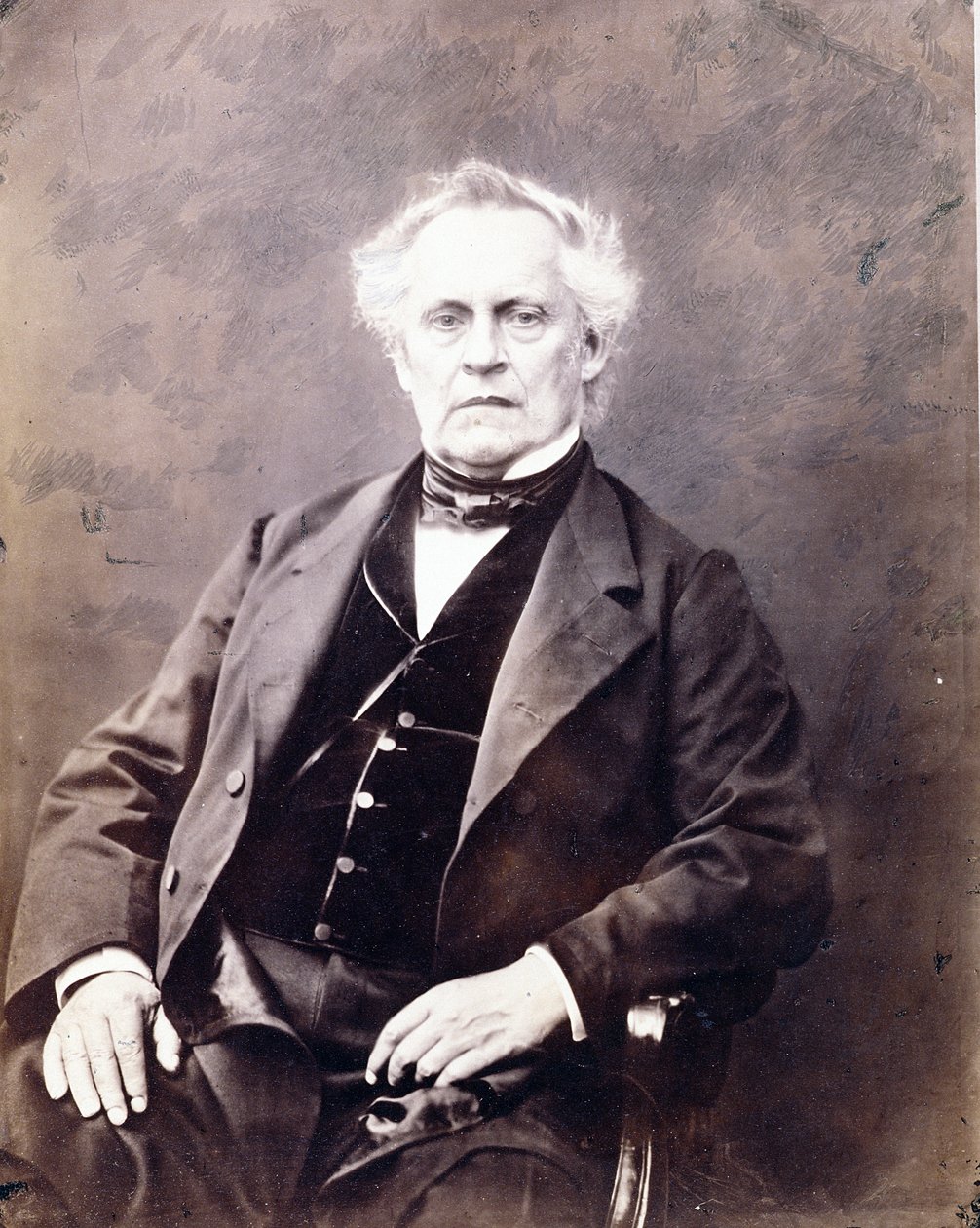 Julius Pluecker (1801-68) de Antoine Francois Jean Claudet