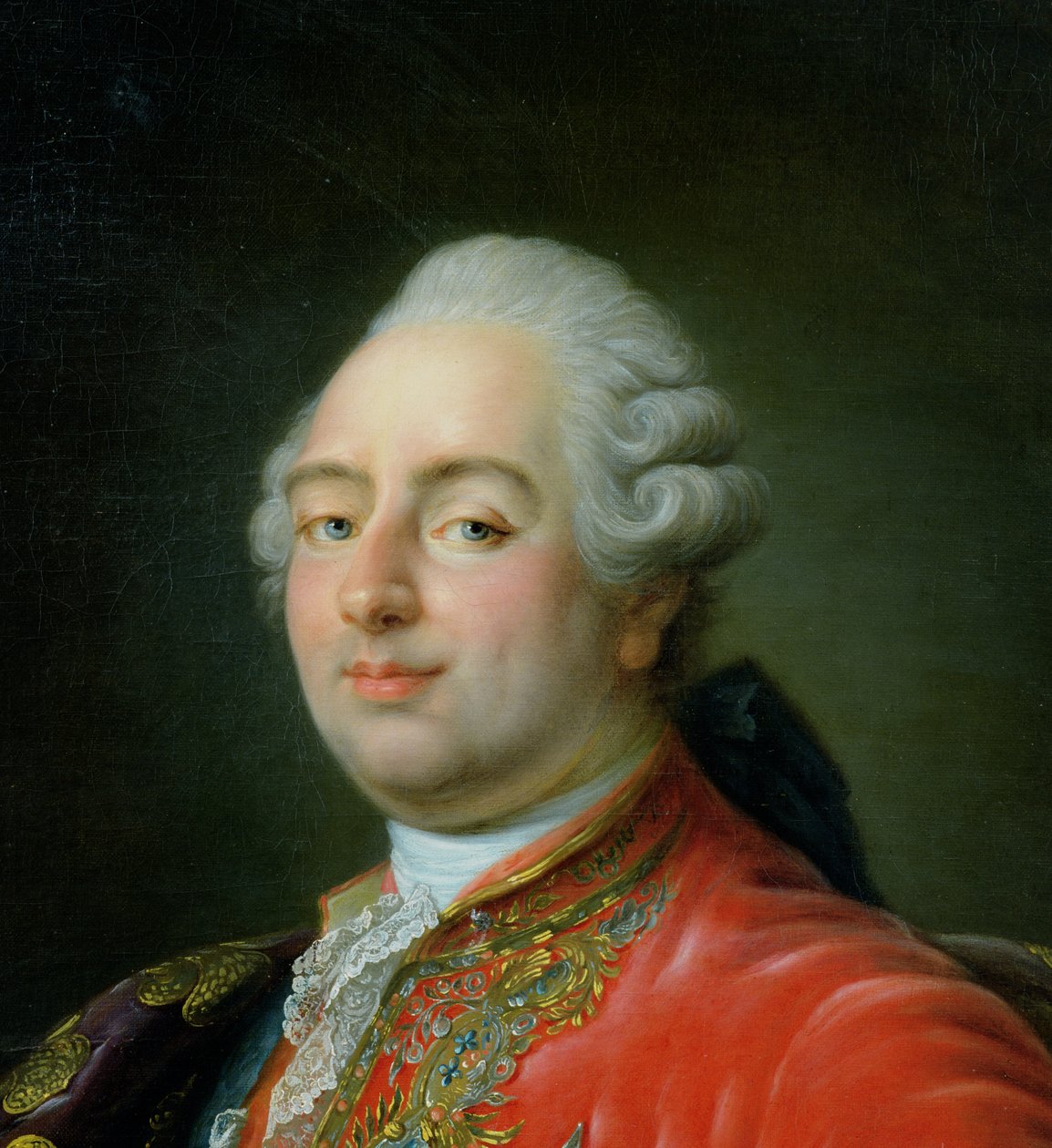 Luis XVI (1754-93) 1786 (detalle) de Antoine François Callet