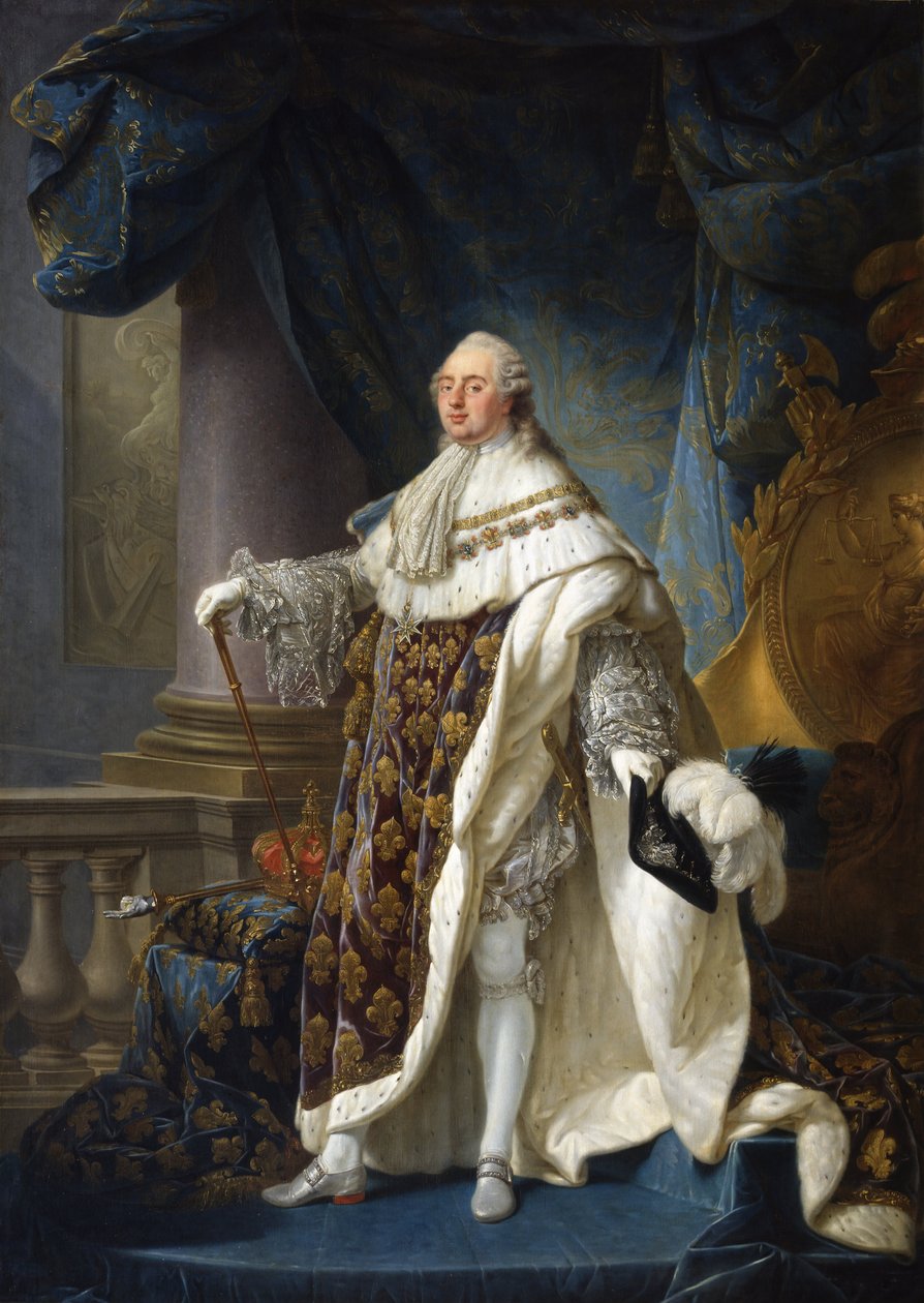 Luis XVI, rey de Francia y de Navarra (1754-1793) de Antoine François Callet