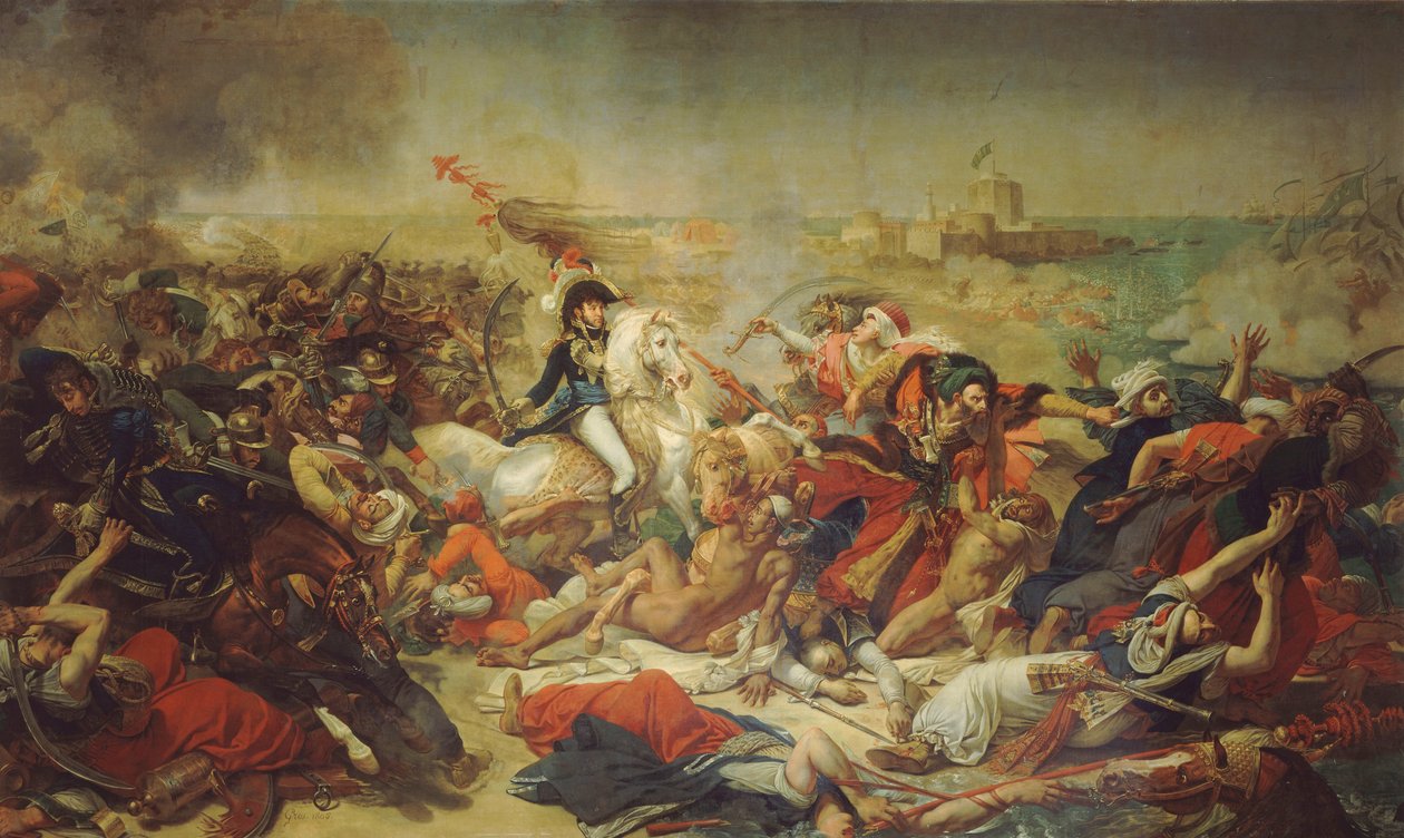 Batalla de Abukir, 25 de julio de 1799 de Antoine Jean Gros