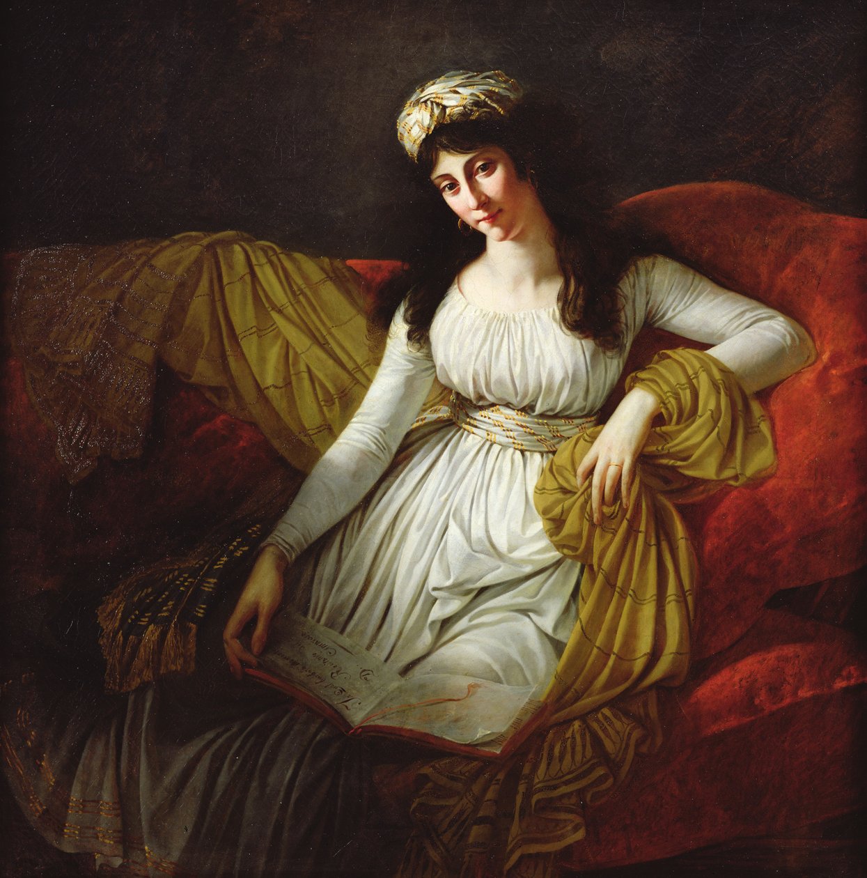 Retrato de Madame Favrega, 1798 de Antoine Jean Gros