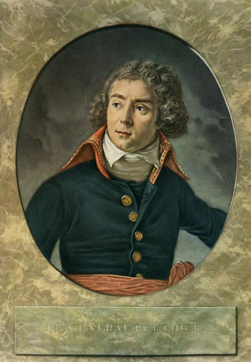 El General Berthier de Antoine Jean after Gros