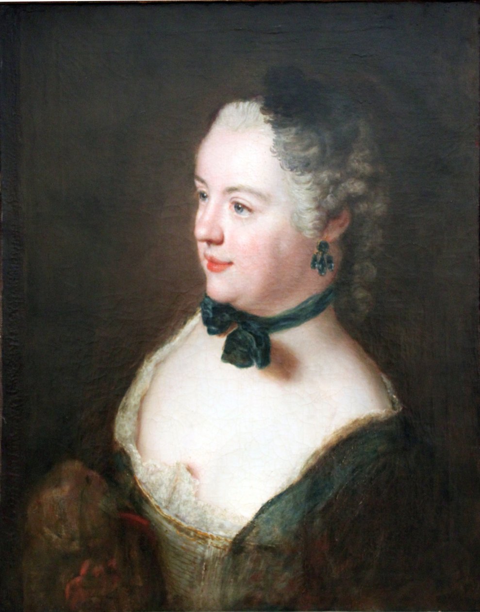 Retrato de una mujer desconocida de Antoine Pesne